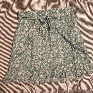 Summer green skirt